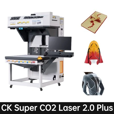 Super CO2 Laser 2.0 Til højdensitet og silicium varmeoverførsel vinylskæring