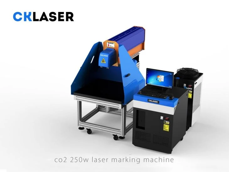 CO2 250W Laser Fast Galvo Scanning System Gravering / skæring Machine Producent af Laser Mærkning Machine i Kina